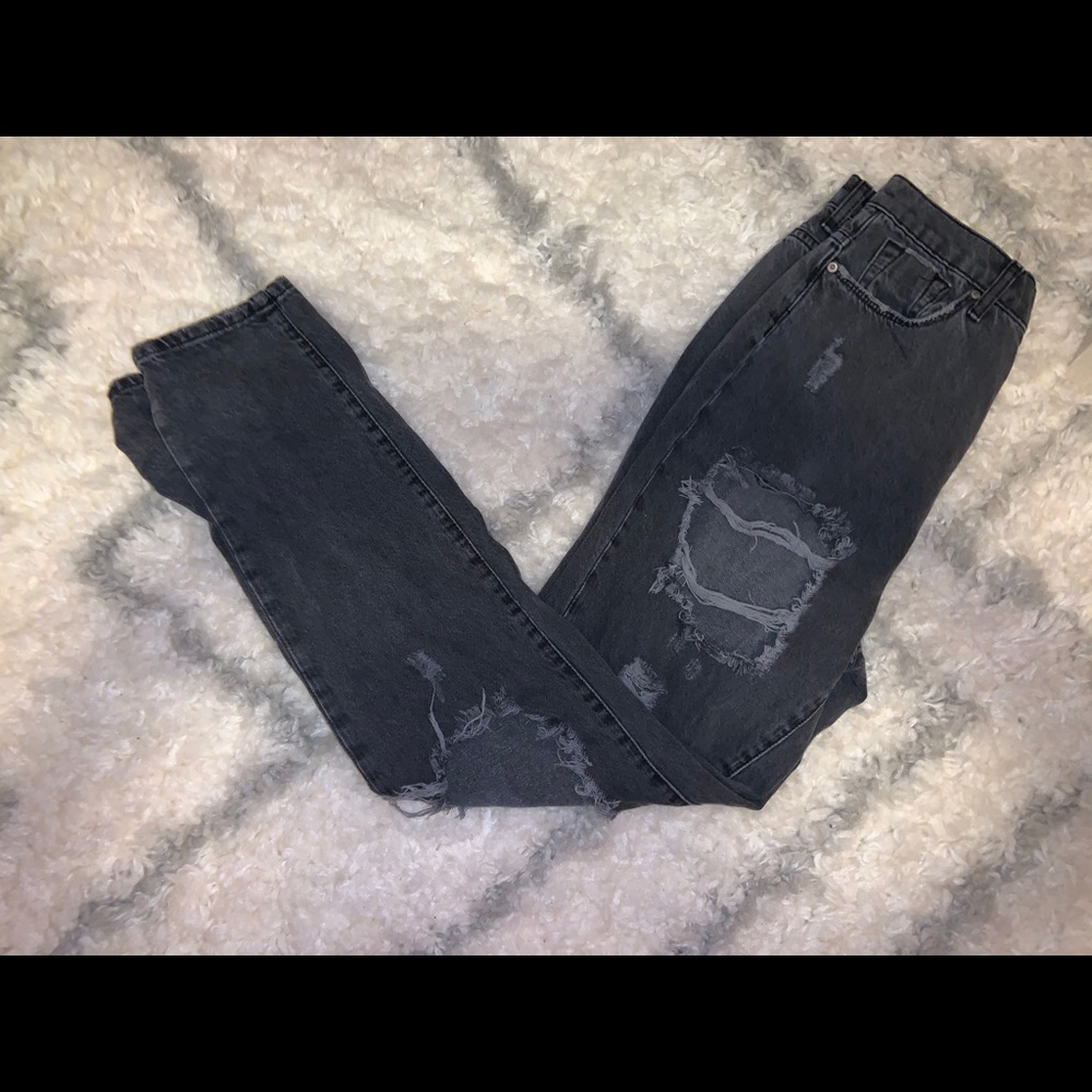 BDG Ripped Mom High Rise Jeans